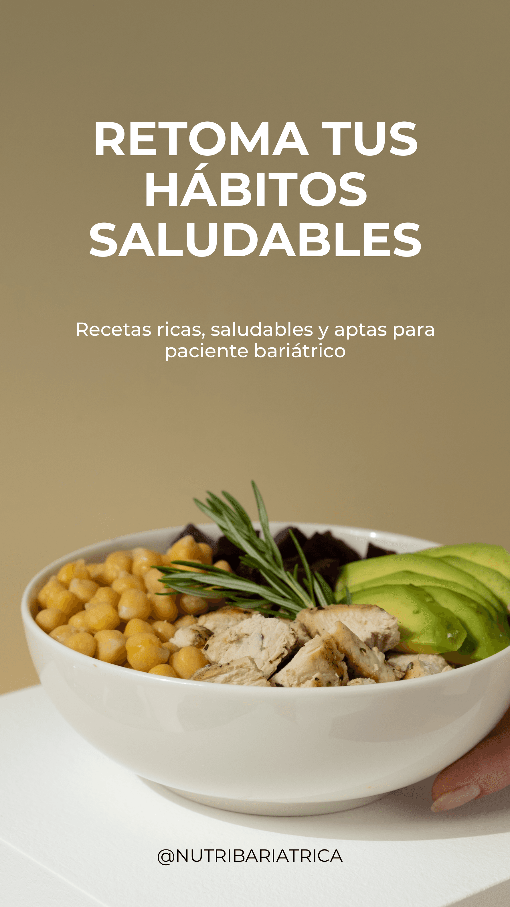 Portada del recetario Retoma tus hábitos saludables